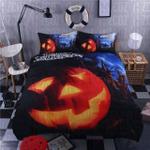halloween pumpkin printed bedding set bedroom decor d2138995