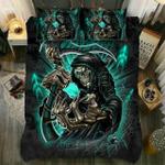 halloween the death is coming bedding set bedroom decor d2193489
