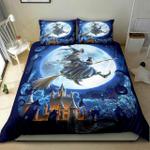 halloween witch full moon bedding set bedroom decor d2231967