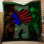 hand made irish leprechaun quilt blanket d2451461