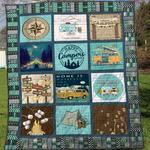 happy camping quilt blanket quilt d2416352