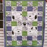 happy dogs twin king and queen quilt blanket snoopy quilt blanket d2510440