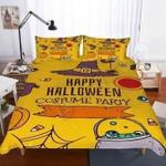 happy halloween costume party bedding set bedroom decor d2140186