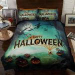 happy halloween pumskins bedding set bedroom decor d2229319