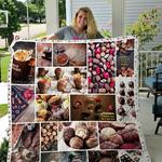 happy international chocolate day quilt blanket d2450033