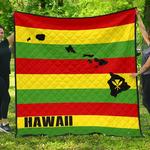 hawaii map premium quilt a6 quilt d2420259