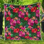 hawaiian floral flowers hur quilt bevrmz d2485501