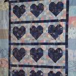 hearts of blue cla2210278q quilt blanket d2479368