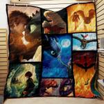hiccup and astrid how to train your dragon premium quilt blanket td83 d2451455