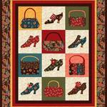 highheels and handbag cla1010327q quilt blanket d2481790