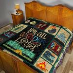 hiking not all those who wander are lost quilt maria d2421107