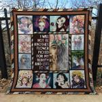 hippie girl flower quilt blanket quilt d2416291