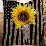 hippie pug custom quilt for hippie and dog lovers d2484349