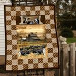 holstein cow ranch lapq with pocket quilt d2420553