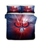 home decoration design bedding hawks atlanta hawks nba logo theme bedding sets comforter bedspreads
