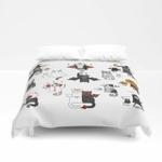 horror cats and mouses cute witch bedding set rbsmt noeopnm d2137534