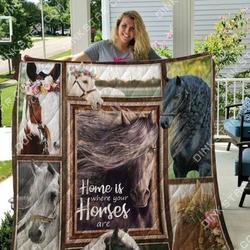 Horse And One Quilt Blanket Dhc3112311Td