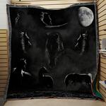 horse black quilt d2423532