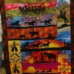 horse cla150631 quilt blanket d2481699