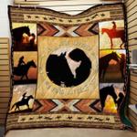 horse girl cl22100263mdq quilt blanket d2483498