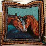 horse in love cla270677 quilt blanket d2483271