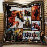 horse racing blanket kc1707 quilt d2413422