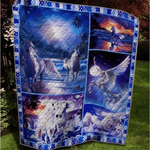 horse slide away quilt blanket dhc31121689td d2447007