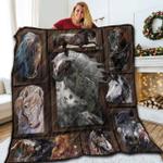 horse stan li quilt d2485082