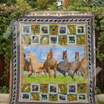 horse times of our love quilt blanket dhc31121668td d2447103
