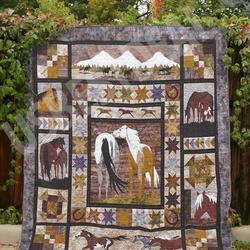Horses Love Clt140626 Quilt Blanket