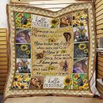 horses sunflower cl18100353mdq quilt blanket d2480111