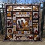 horsin around quilt blanket tt99 quilt d2417633