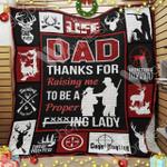 hunting dad cl14100261mdq quilt blanket d2479128