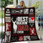hunting dad cl15100213mdq quilt blanket d2479486