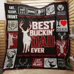 hunting dad quilt blanket d2456651
