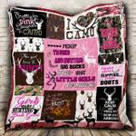 hunting girl cl2100260mdq quilt blanket d2479061