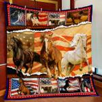 i am american horse quilt blanket d2448741