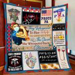 i am the storm physician assistant quilt blanket d2448261