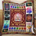i am the storm yoga premium quilt blanket d2418162
