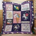 i dont care i am a unicorn quilt blanket great customized gifts for birthday christmas 0