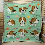 i love beagle quilt d2423579