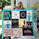 i love flying flight attendant quilt blanket d2418609