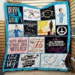 i love flying flight attendant quilt th731 quilt d2419734