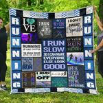 i run slow so i can make everyone else look good quilt blanket hothot 310320 d2418343