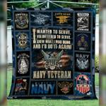 i wanted to serve i volunteered to serve navy quilts blanket dhc090120745td d2447607