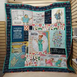 I Was Born To Be A Nurse Quilt