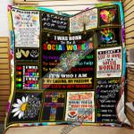 i was born to be a social worker quilt blanket thb1883 d2448962