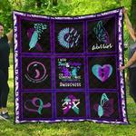 i wear teal and purple suicide prevent awareness quilt d2422778
