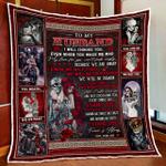 i will choose you skull couple quilt blanket d2448389