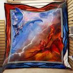 ice fire dragon quilt kb d2422135
